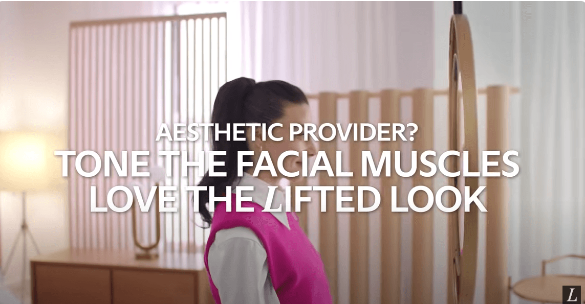 aesthetic provider? tone the facial muscles love the lifted look